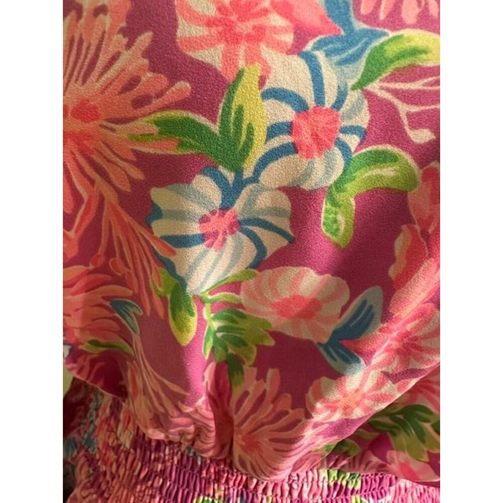 Lilly Pulitzer Cristiana Stretch Dress Mom's the Word Sz 4 NWT - Picture 2 of 4